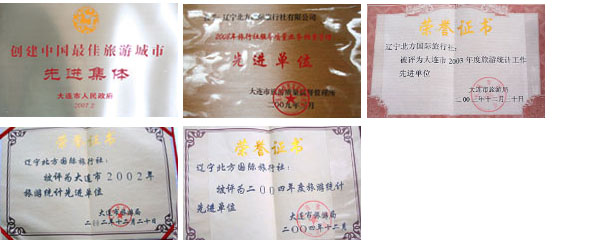 大连旅行社先进集体
